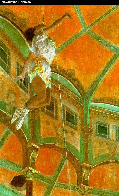 Edgar Degas La La at the Cirque Fernando